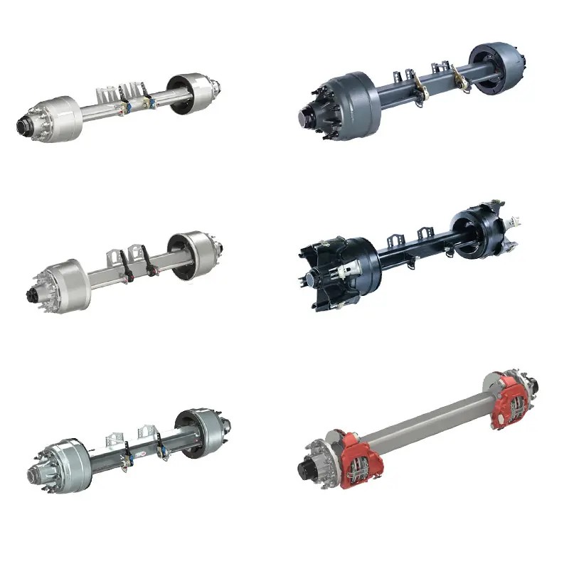 13t-20t Semi-Trailer Partes Excerptum Axles